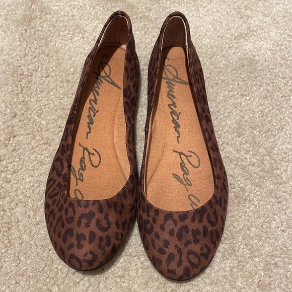 American Rag Shoes - Leopard flats